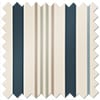 The British Stripe Co. George, Polzeath No.1 - Roman Blind